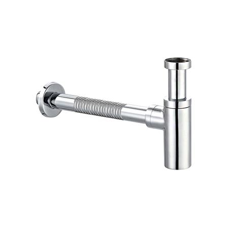 ท่อน้ำทิ้งอ่างล้างหน้ากระปุก COTTO CT6814AX(HM) 32 ซม. แบบปรับท่อได้_0