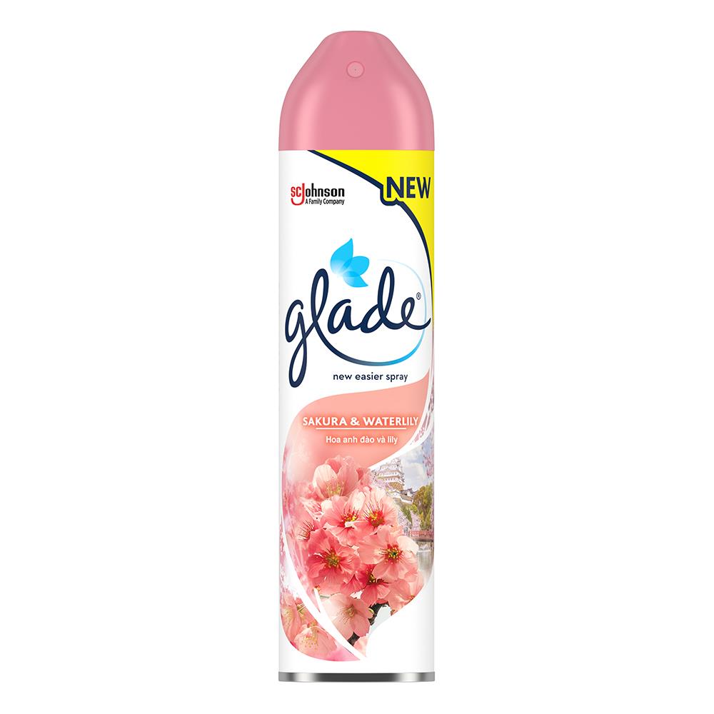 สเปรย์ปรับอากาศ GLADE  320ml SAKURA & WATERLILY