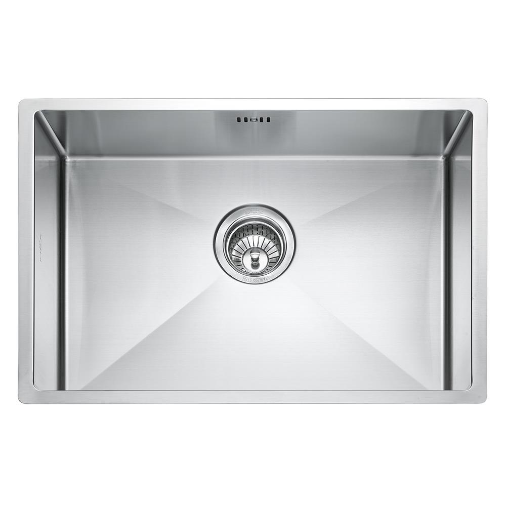 ซิงค์ฝังสแควร์ 1หลุม MEX BSC55 สเตนเลส