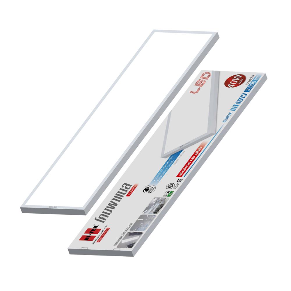 โคมติดลอย LED HI-TEK HFILE3140S 40 วัตต์ 30X120 ซม. DAYLIGHT