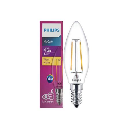 หลอด LED PHILIPS B35 CLASSIC 4 วัตต์ WARMWHITE E14_1