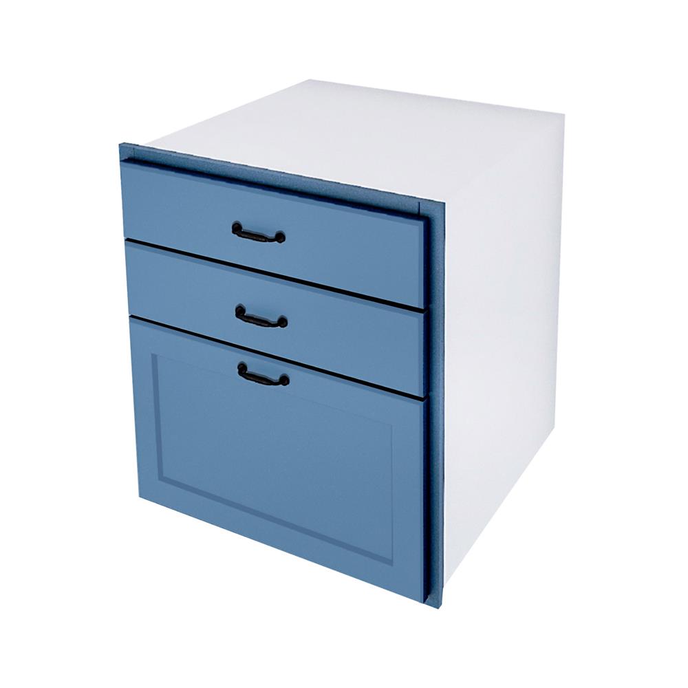 ตู้ลิ้นชัก 3ชั้น CABIN FERRARA 52.8x64.4 ซม. สี BLUE OCEAN