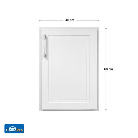 บานซิงค์เดี่ยว CABIN FURANO 40x60 ซม. สีขาว_4