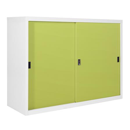 ตู้บานเลื่อนทึบ KIOSK KOD-4 4 ฟุต สีเขียว_0