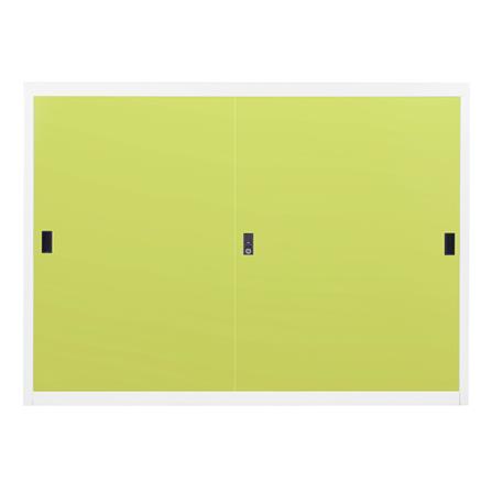 ตู้บานเลื่อนทึบ KIOSK KOD-4 4 ฟุต สีเขียว_1