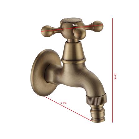 ก๊อกล้างพื้น 1 ทาง RASLAND RA MSS-003 สีทอง_1