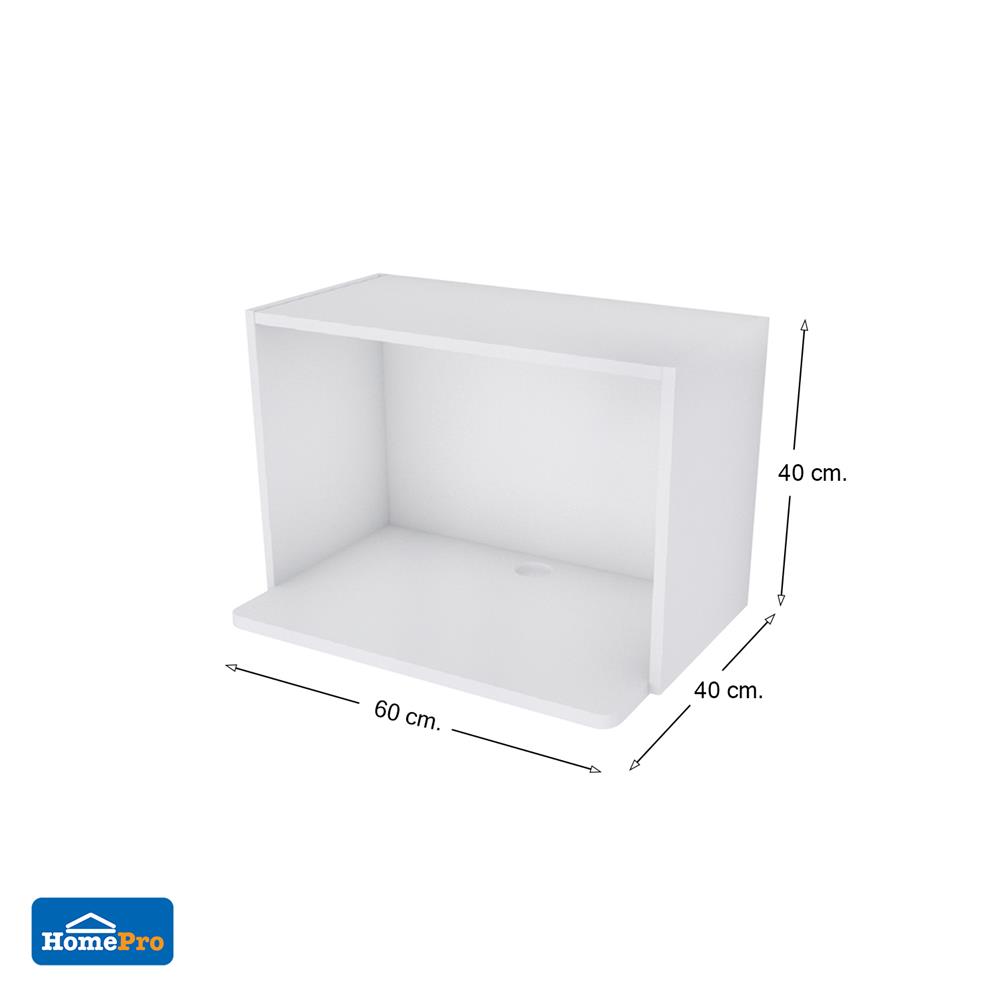 ตู้แขวนไมโครเวฟ CABIN FERRARA 60x40 ซม. สีขาว