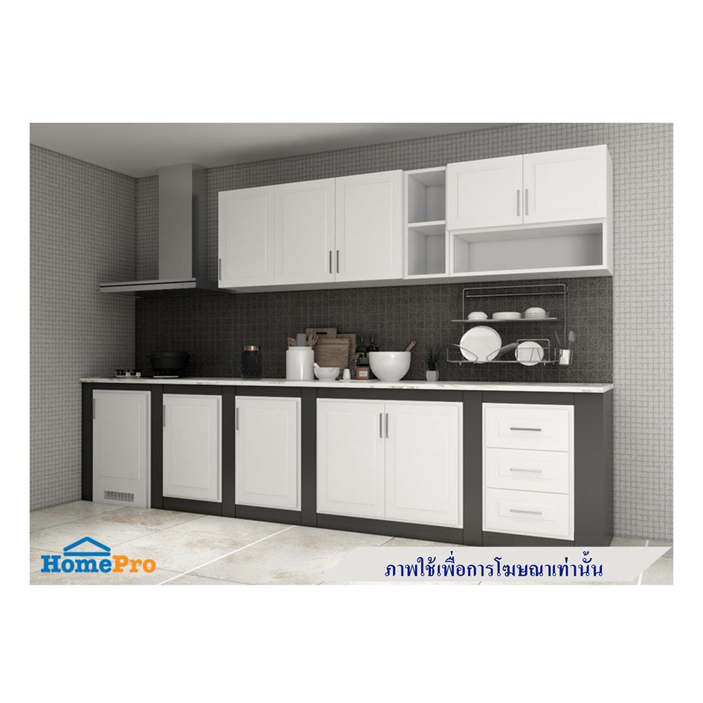 บานซิงค์คู่ UPVC CABIN FURANO 84.5x64.5 ซม. สีขาว