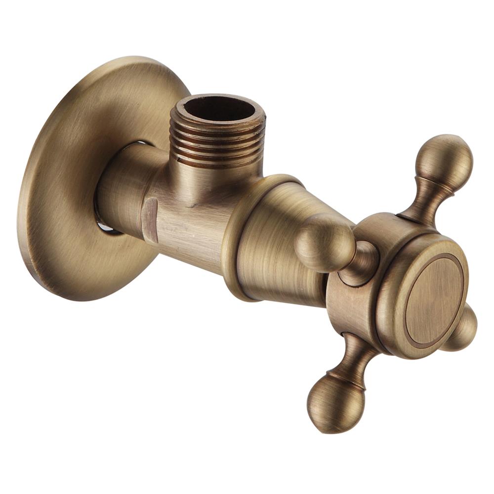 วาล์วฝักบัว 1 ทาง RASLAND RA MSS-02 สีโครมทอง