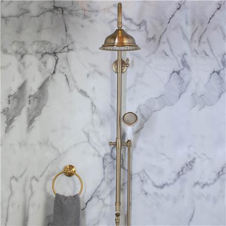 ชุดฝักบัว RAIN SHOWER RASLAND RA MS3312 สีทอง_2