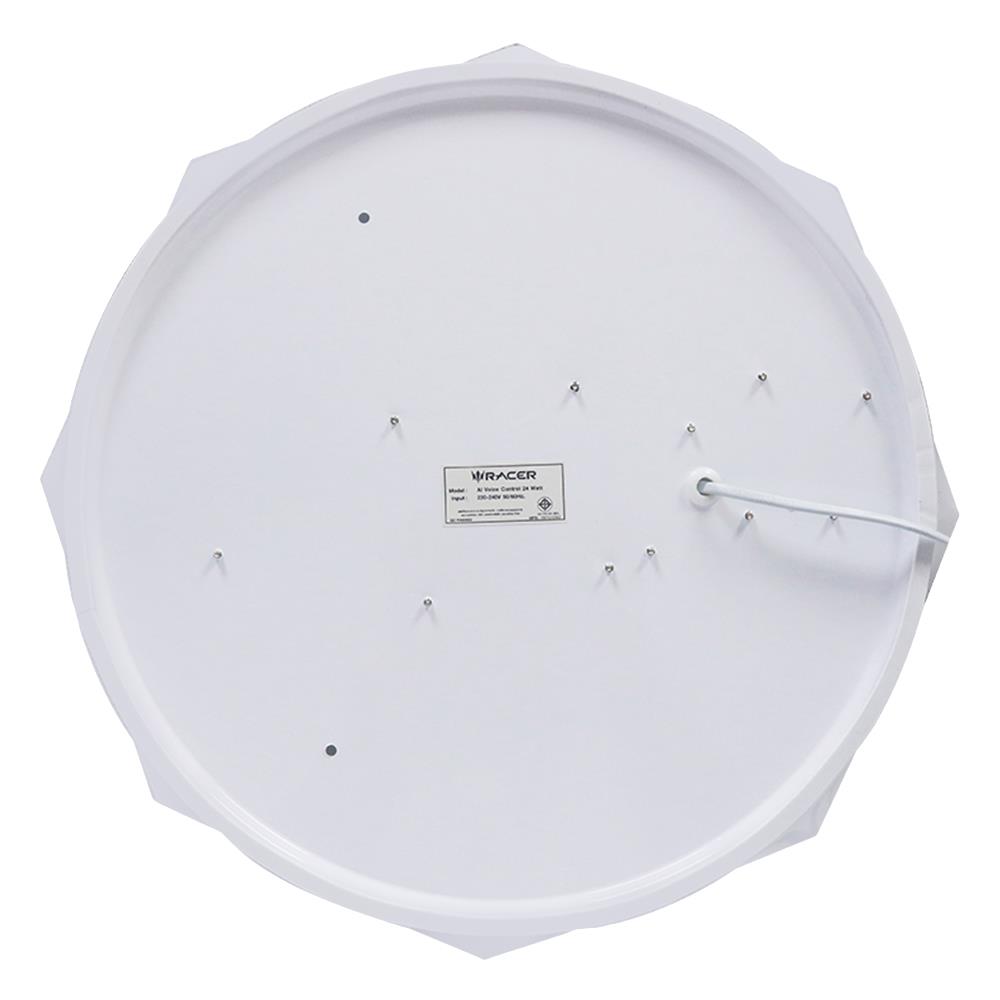 ไฟเพดาน LED RACER AI LAMP KELLI SAPPHIRE 15 วัตต์ 24 วัตต์ DAYLIGHT/COOL WHITE/WARM WHITE สีขาว