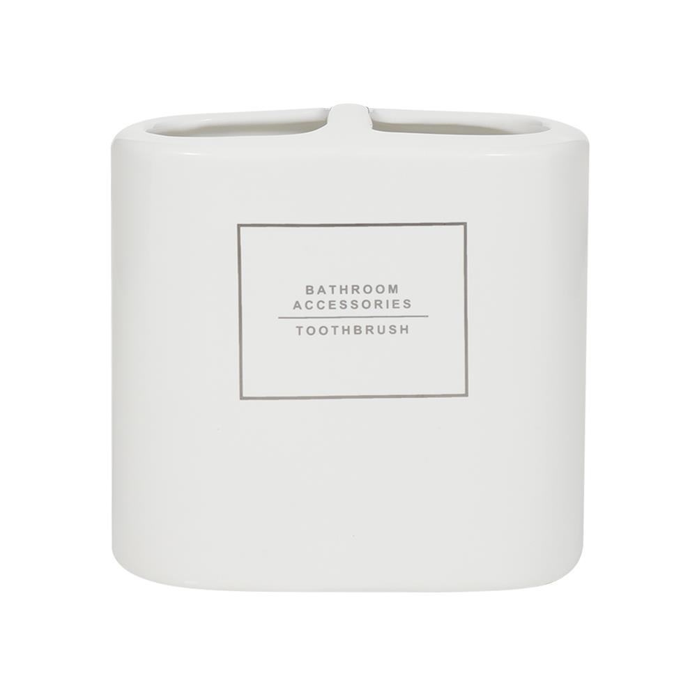 ที่เสียบแปรงเซรามิก MOYA CE-2221-WHITE-TBH