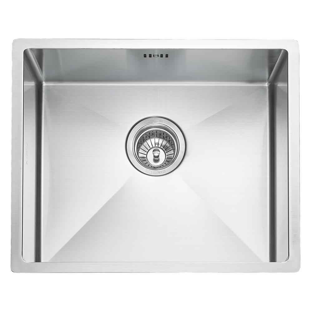 ซิงค์ฝังสแควร์ 1หลุม MEX BSC45 สเตนเลส