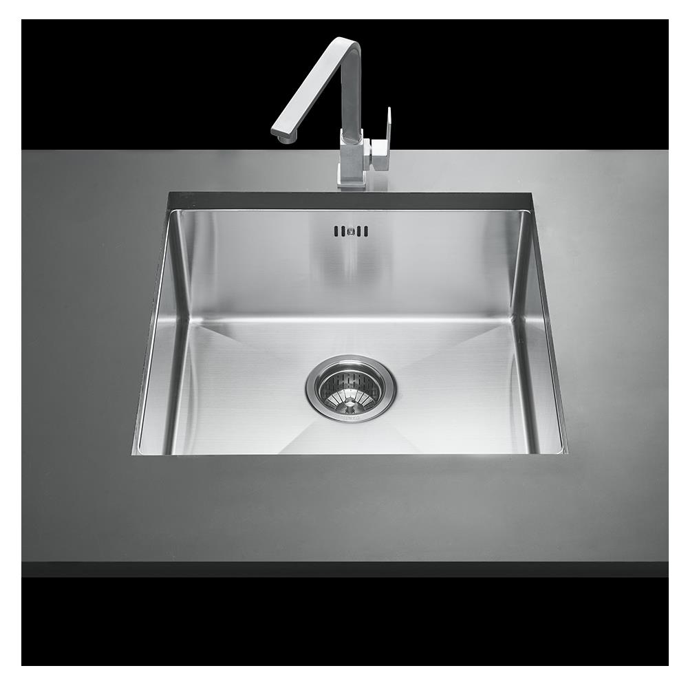 ซิงค์ฝังสแควร์ 1หลุม MEX BSC45 สเตนเลส