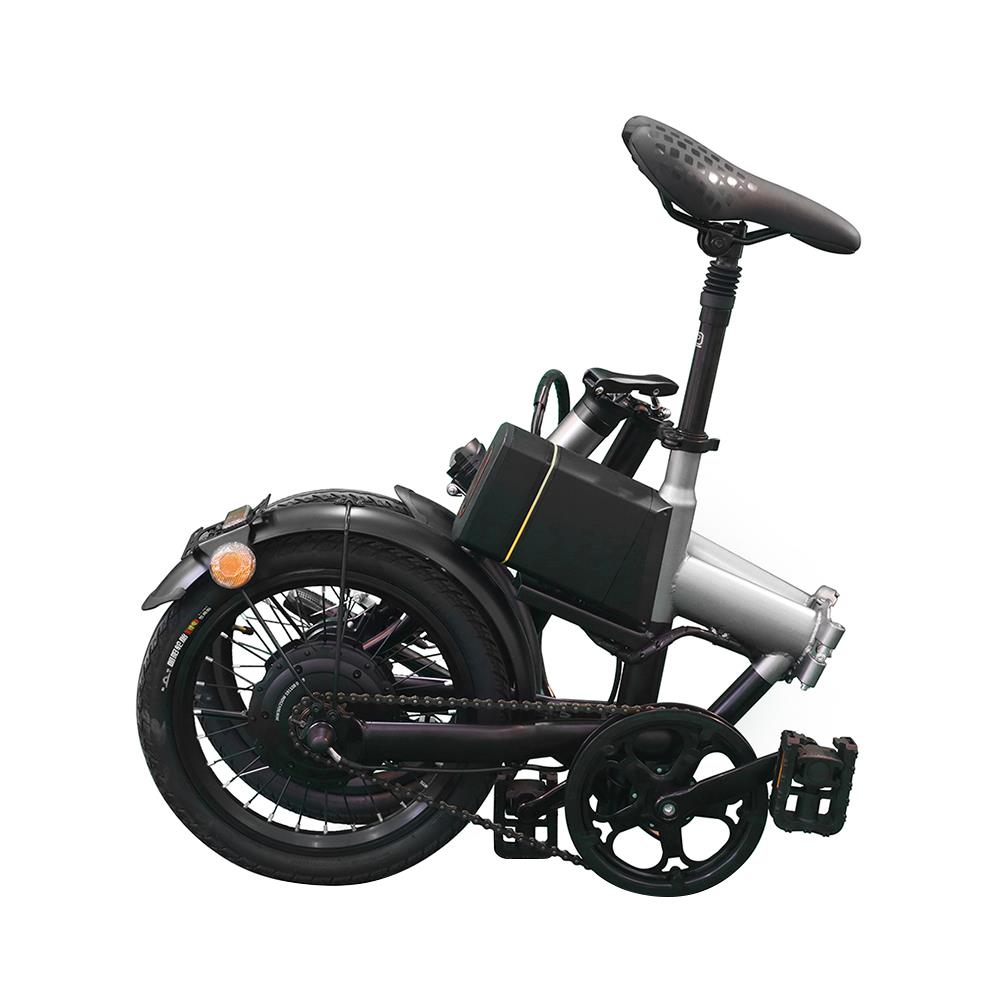 จักรยานพับไฟฟ้า EM2 16 นิ้ว สีเทา