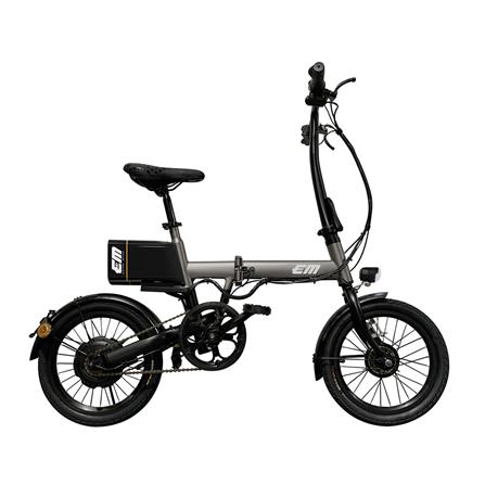 จักรยานพับไฟฟ้า EM2 16 นิ้ว สีเทา_0