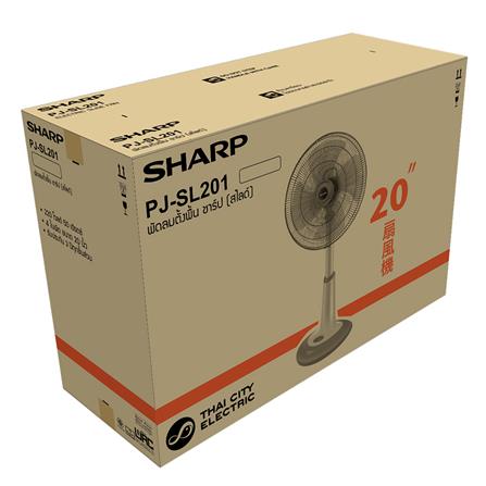 พัดลมสไลด์ 20 นิ้ว SHARP PJ-SL201 GA สีเขียว_1