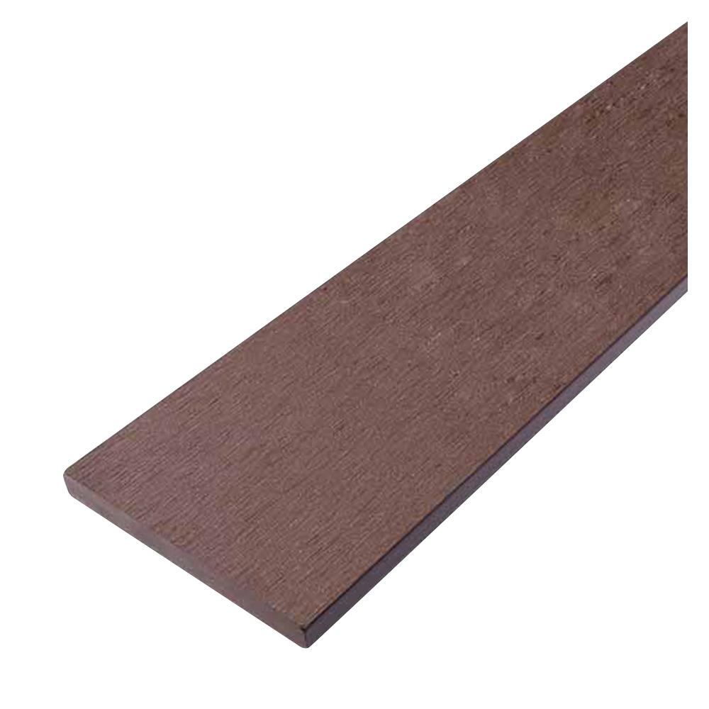 ไม้รั้ว หัวตัด INOVAR 10X150X1.2 ซม. สีน้ำตาลช็อคโกแลค