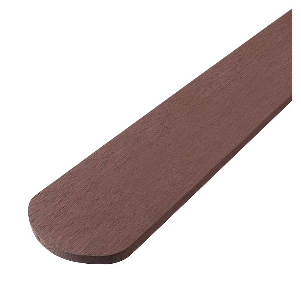 ไม้รั้ว หัวมน INOVAR 10X100X1.2 ซม. สีน้ำตาลช็อคโกแลค