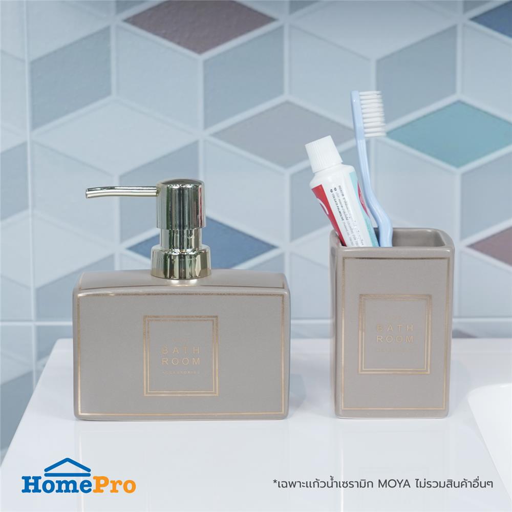 แก้วน้ำเซรามิก MOYA CE-2402-GRAY-TM