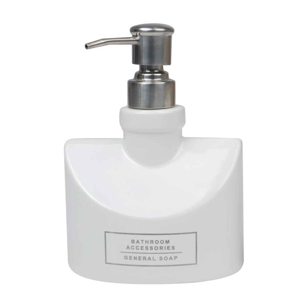 กระปุกสบู่ เซรามิก MOYA CE-2221-WHITE-D