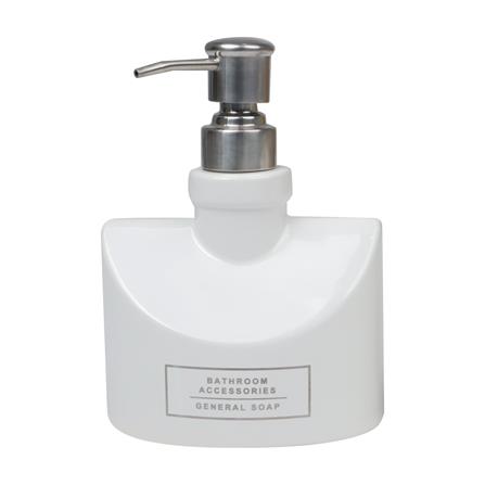 กระปุกสบู่ เซรามิก MOYA CE-2221-WHITE-D