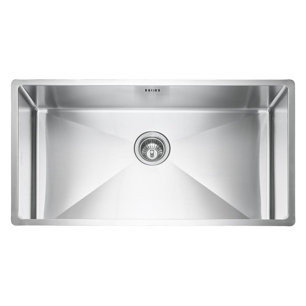 ซิงค์ฝังสแควร์ 1หลุม MEX BSC77 สเตนเลส