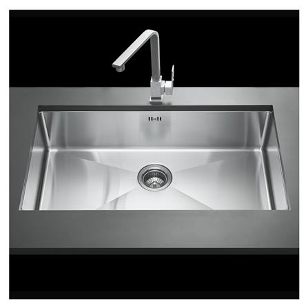 ซิงค์ฝังสแควร์ 1หลุม MEX BSC77 สเตนเลส_1