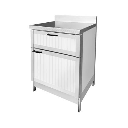 ตู้ลิ้นชัก CABIN SIENA 60x85 ซม. สีขาว_0