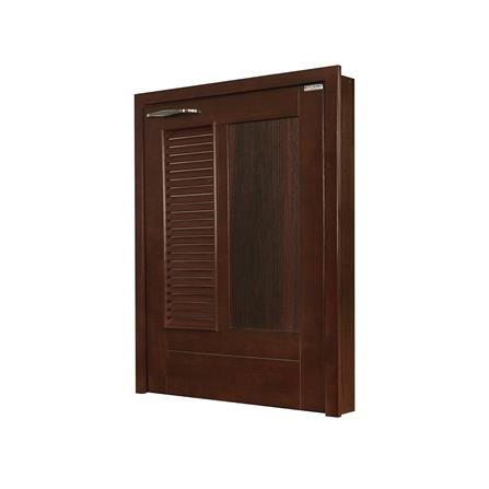 บานถังแก๊สเกล็ดผสม KITZCHO ZOUL 56X74 ซม. สีสัก_0