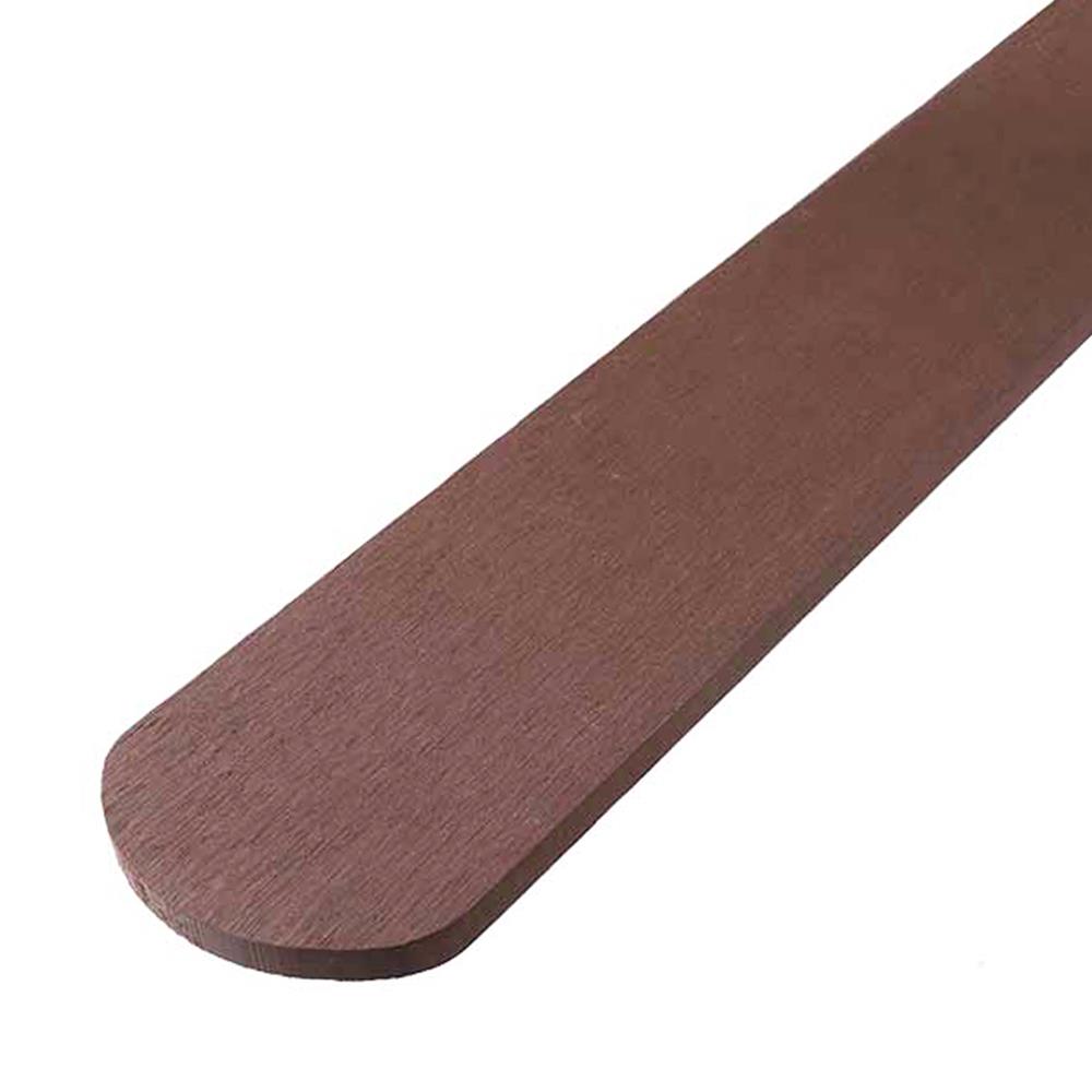 ไม้รั้ว หัวมน INOVAR 10X150X1.2 ซม. สีน้ำตาลช็อคโกแลต