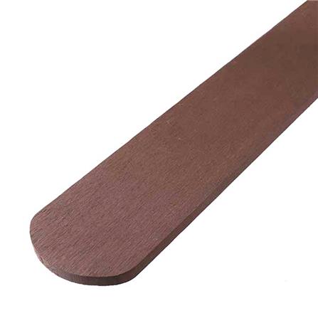 ไม้รั้ว หัวมน INOVAR 10X150X1.2 ซม. สีน้ำตาลช็อคโกแลต_0