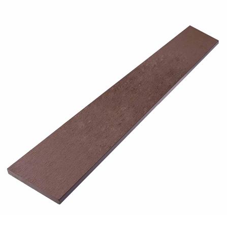 ไม้รั้ว หัวตัด INOVAR 10x100x1.2 ซม. สีน้ำตาลช็อคโกแลต_1