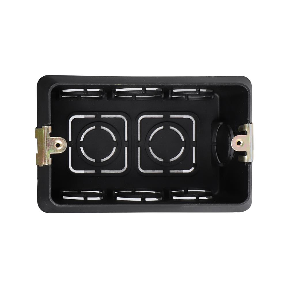 บ็อกซ์ฝัง ELECKTA 2x4 นิ้ว สีดำ