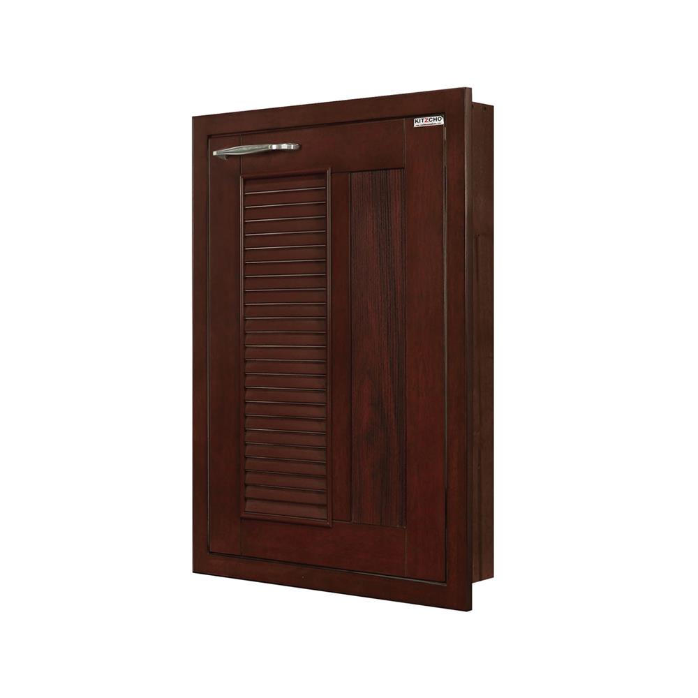 บานซิงค์เดี่ยวเกล็ดผสม KITZCHO ZOUL 46x66 ซม. สีสัก