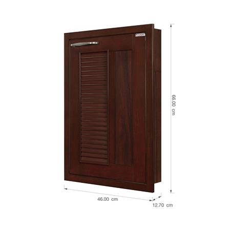 บานซิงค์เดี่ยวเกล็ดผสม KITZCHO ZOUL 46x66 ซม. สีสัก_5