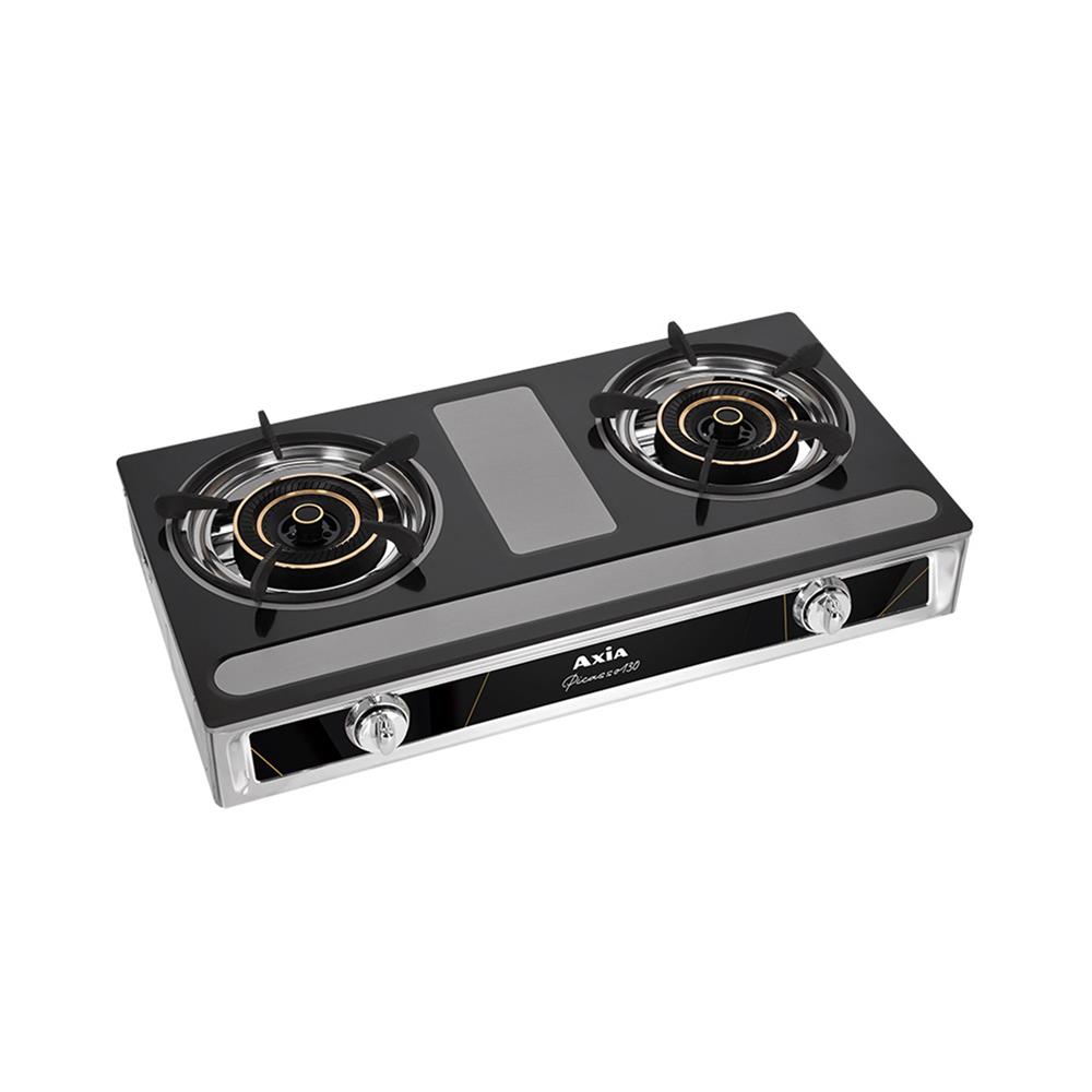 เตาแก๊สตั้งโต๊ะ 2 หัวแก๊ส AXIA PICASSO-130