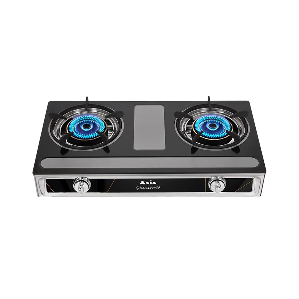 เตาแก๊สตั้งโต๊ะ 2 หัวแก๊ส AXIA PICASSO-130