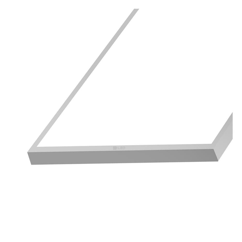 โคมติดลอย LED HI-TEK HFILE6640S 40 วัตต์ 60X60 ซม. DAYLIGHT