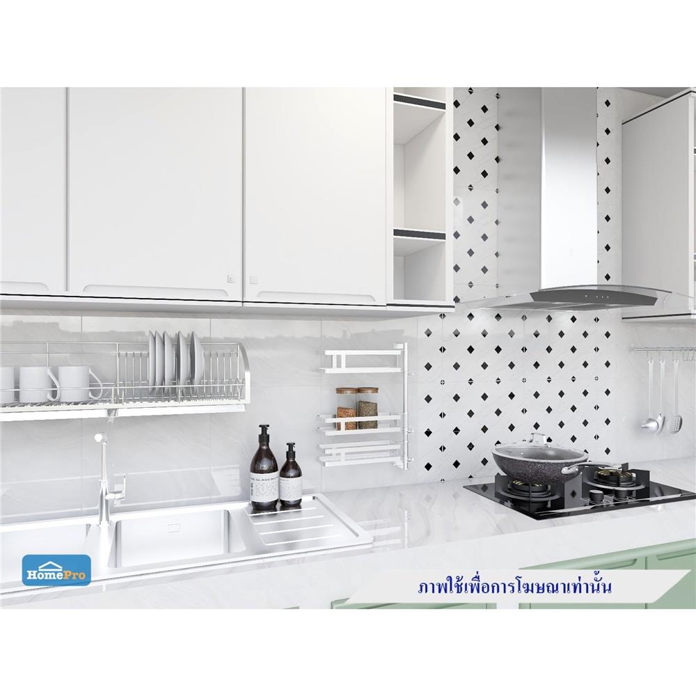 ชั้นวางในครัวสเตนเลสปรับหมุนได้3ชั้นTiny