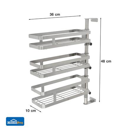 ชั้นวางในครัวสเตนเลสปรับหมุนได้3ชั้นTiny_6