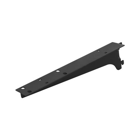 แขนรับชั้นเหล็กคู่ STAKCO FLEXI 30 ซม. สีดำ