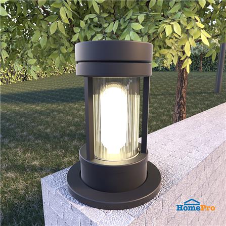 ไฟหัวเสา ELEKTRA HK-K2008 สีดำ_2