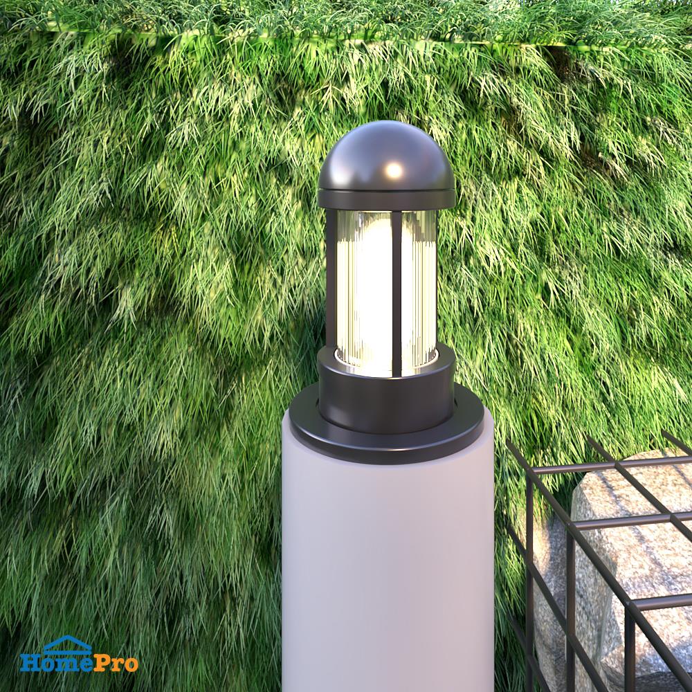 ไฟหัวเสา ELEKTRA HK-K2009 สีดำ