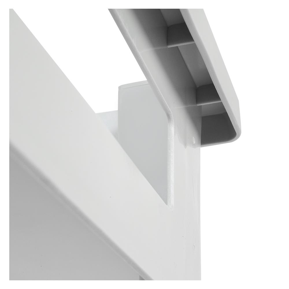 ชั้นวาง 3 ชั้น มีล้อ STACKO SHELFY 48x36x85 ซม. สีเทา