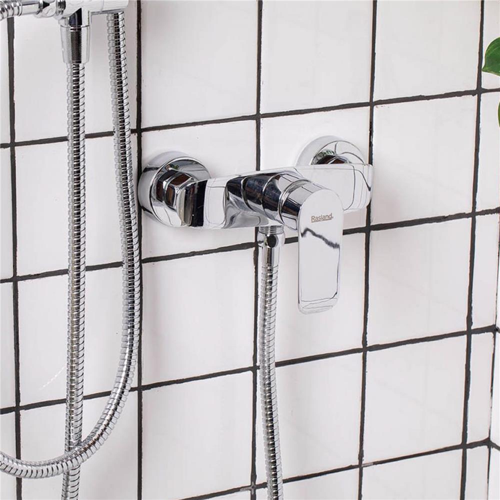 ก๊อกผสมยืนอาบ RASLAND RA DB-90405 สีโครม