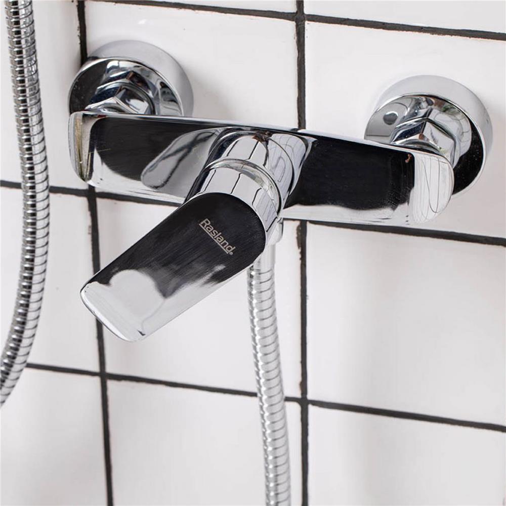 ก๊อกผสมยืนอาบ RASLAND RA DB-90405 สีโครม