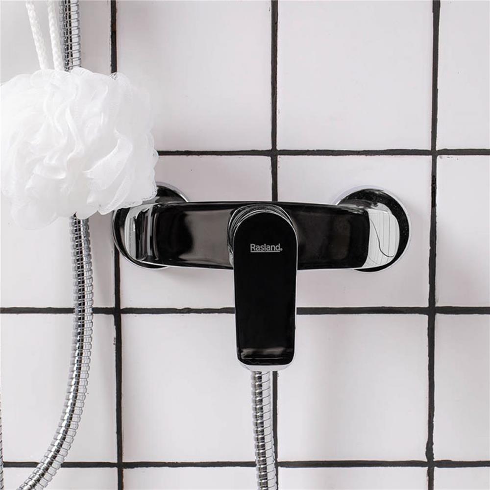 ก๊อกผสมยืนอาบ RASLAND RA DB-90405 สีโครม