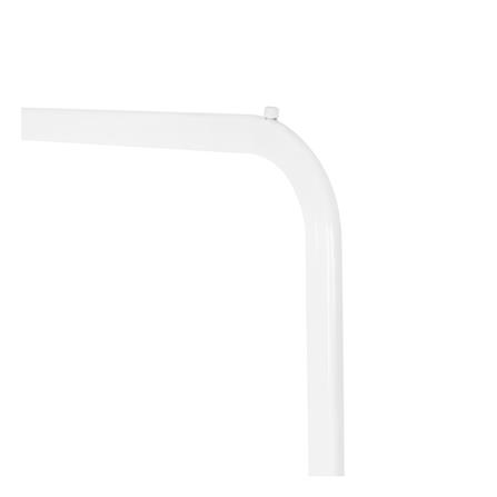 ราวแขวนผ้าพร้อมชั้นวางของ 2 ชั้น PLIM สีขาว_6