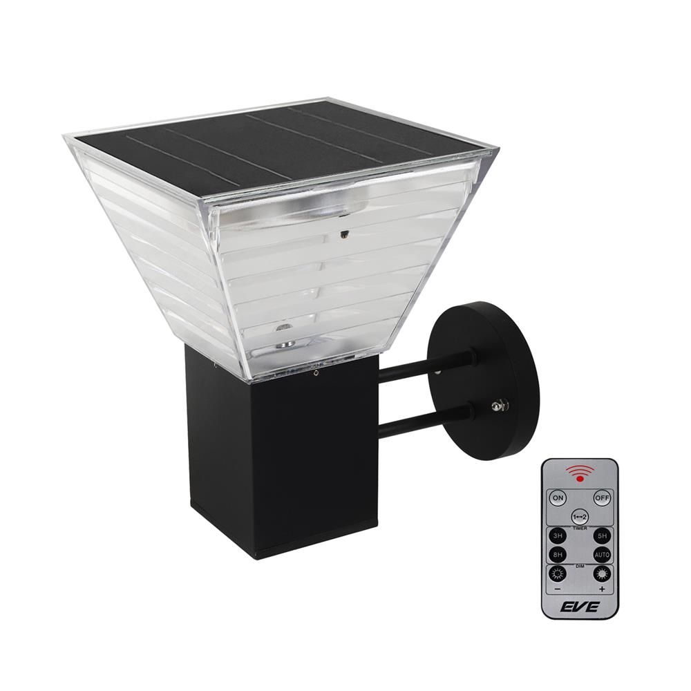 ไฟกิ่งภายนอก SOLAR EVE 589278 5 วัตต์ DAYLIGHT/COOL WHITE/WARM WHITE สีดำ